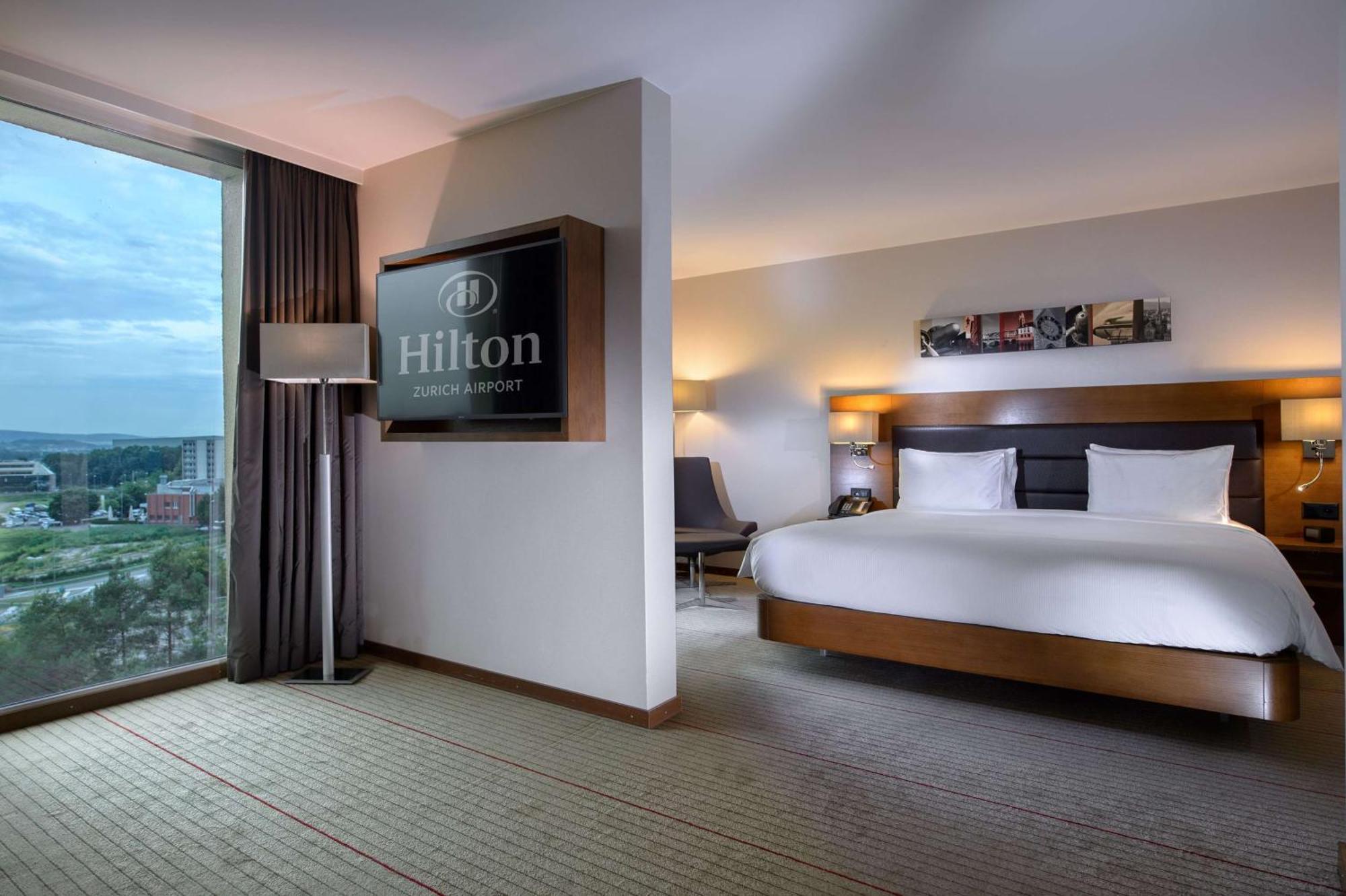 Hilton Zurich Airport Otel Opfikon-Glattbrugg Dış mekan fotoğraf